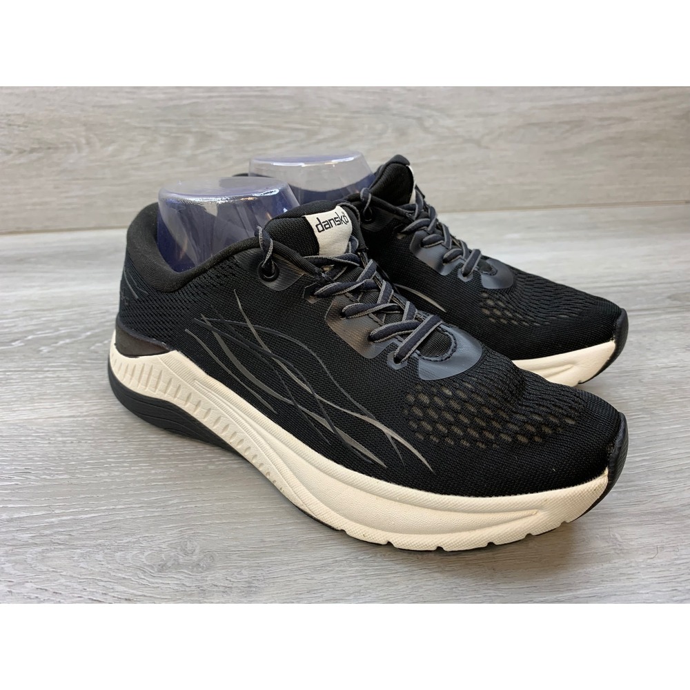 Dansko Women's Black Mesh Walking Shoes Sneakers Women's 38 EU 7.5-8 US